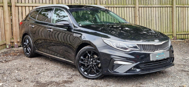 2018 Kia Optima 1.6 Crdi 3 Sportswagon Dct Euro 6 (s/s) 5dr in Black — image 1