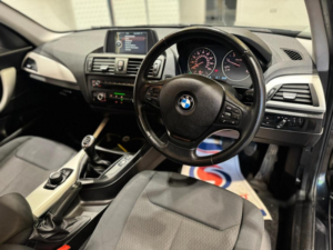 2013 BMW 1 Series 1.6 116d Ed Efficientdynamics Euro 5 (s/s) 5dr in Black — image 2