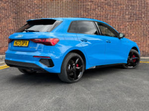 2023 Audi A3 1.4 Tfsie 45 S Line Competition Sportback S Tronic Euro 6 (s/s) 5dr 13kwh in Blue — image 2