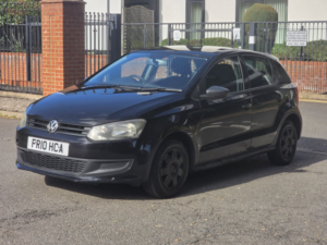 2010 Volkswagen Polo 1.2 S Hatchback 5dr Petrol Manual Euro 5 (60 Ps) in Black — image 3