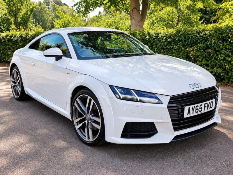 2015 Audi Tt 2.0 Tdi Ultra S Line Euro 6 (s/s) 3dr in White — image 1