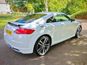 2015 Audi Tt 2.0 Tdi Ultra S Line Euro 6 (s/s) 3dr in White — image 4