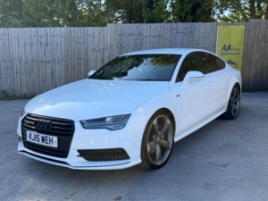 2015 Audi A7 3.0 Tdi V6 Black Edition Sportback S Tronic Quattro Euro 6 (s/s) 5dr in White — image 4