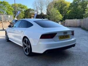 2015 Audi A7 3.0 Tdi V6 Black Edition Sportback S Tronic Quattro Euro 6 (s/s) 5dr in White — image 6