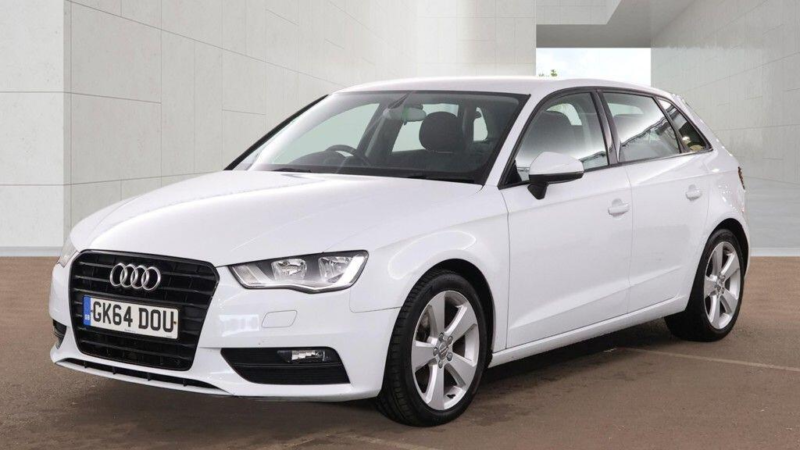 2014 Audi A3 1.6 Tdi Sport Sportback Euro 6 (s/s) 5dr in White — image 1