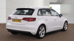 2014 Audi A3 1.6 Tdi Sport Sportback Euro 6 (s/s) 5dr in White — image 3