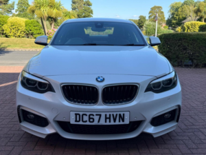 2017 BMW 2 Series 2.0 220i M Sport Auto Euro 6 (s/s) 2dr in White — image 3