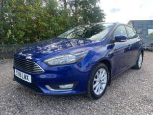 2018 Ford Focus 1.0t Ecoboost Titanium Hatchback 5dr Petrol Manual Euro 6 (s/s) (100 Ps) in Blue — image 2