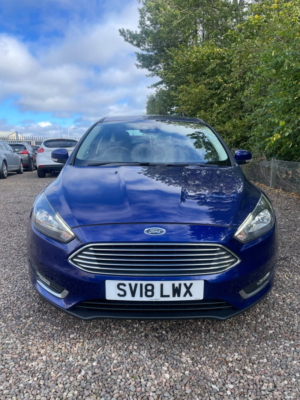 2018 Ford Focus 1.0t Ecoboost Titanium Hatchback 5dr Petrol Manual Euro 6 (s/s) (100 Ps) in Blue — image 5