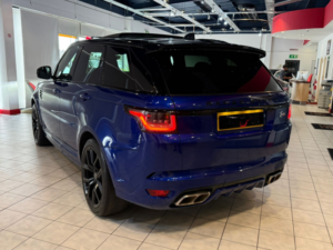2019 Land Rover Range Rover Sport 5.0 P575 V8 Svr in Blue — image 5