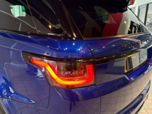 2019 Land Rover Range Rover Sport 5.0 P575 V8 Svr in Blue — image 6