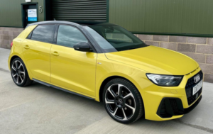 2021 Audi A1 1.5 Tfsi 35 Black Edition Sportback S Tronic Euro 6 (s/s) 5dr in Yellow — image 2