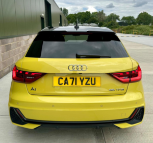 2021 Audi A1 1.5 Tfsi 35 Black Edition Sportback S Tronic Euro 6 (s/s) 5dr in Yellow — image 4