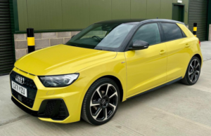 2021 Audi A1 1.5 Tfsi 35 Black Edition Sportback S Tronic Euro 6 (s/s) 5dr in Yellow — image 5