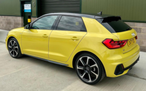 2021 Audi A1 1.5 Tfsi 35 Black Edition Sportback S Tronic Euro 6 (s/s) 5dr in Yellow — image 6