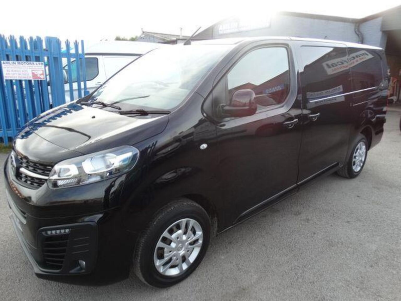 2021 Vauxhall Vivaro 2.0 Turbo D 3100 Sportive L2 H1 Euro 6 (s/s) 5dr in Black — image 1