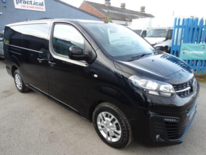 2021 Vauxhall Vivaro 2.0 Turbo D 3100 Sportive L2 H1 Euro 6 (s/s) 5dr in Black — image 3