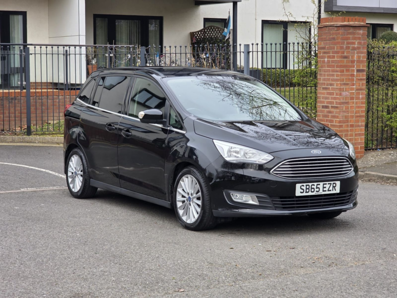 2015 Ford Grand C-Max 1.5 Tdci Titanium MPV 5dr Diesel Manual Euro 6 (s/s) (120 Ps) in Black — image 1