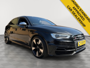 2016 Audi S3 2.0 Tfsi Sportback 5dr Petrol S Tronic Quattro Euro 6 (s/s) (nav) (300 Ps) in Black — image 2