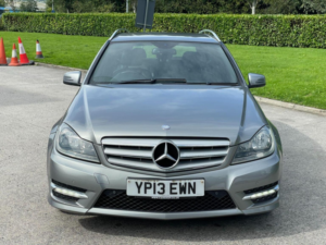 2013 Mercedes-Benz C Class 2.1 C220 Cdi Blueefficiency Amg Sport G-Tronic+ Euro 5 (s/s) 5dr in Silver — image 2