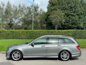 2013 Mercedes-Benz C Class 2.1 C220 Cdi Blueefficiency Amg Sport G-Tronic+ Euro 5 (s/s) 5dr in Silver — image 4