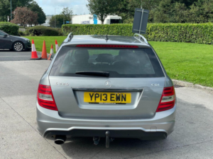 2013 Mercedes-Benz C Class 2.1 C220 Cdi Blueefficiency Amg Sport G-Tronic+ Euro 5 (s/s) 5dr in Silver — image 6