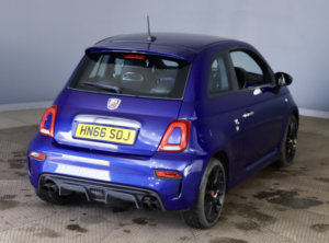 2016 Abarth 595 1.4 Abarth 595 1.4 Tjet 145hp in Blue — image 4