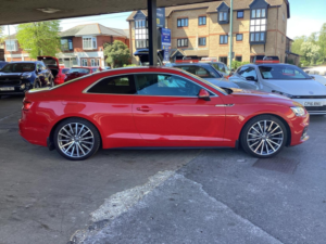 2017 Audi A5 2.0 Tdi S Line S Tronic Quattro Euro 6 (s/s) 2dr in Red — image 2