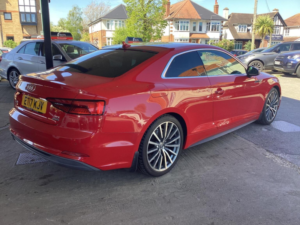 2017 Audi A5 2.0 Tdi S Line S Tronic Quattro Euro 6 (s/s) 2dr in Red — image 4