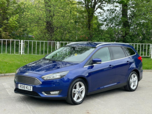 2018 Ford Focus 1.5 Tdci Titanium Euro 6 (s/s) 5dr in Blue — image 3