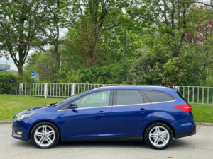 2018 Ford Focus 1.5 Tdci Titanium Euro 6 (s/s) 5dr in Blue — image 4
