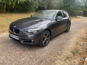 2013 BMW 1 Series 1.6 118i Sport Auto Euro 6 (s/s) 5dr in Grey — image 3