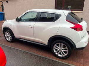 2012 Nissan Juke 1.6 Acenta Premium Euro 5 (s/s) 5dr in White — image 3