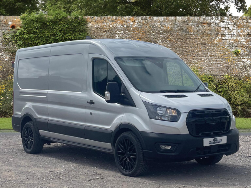 2023 Ford Transit 2.0 350 Ecoblue Trend Fwd L3 H2 Euro 6 (s/s) 5dr in Silver — image 1