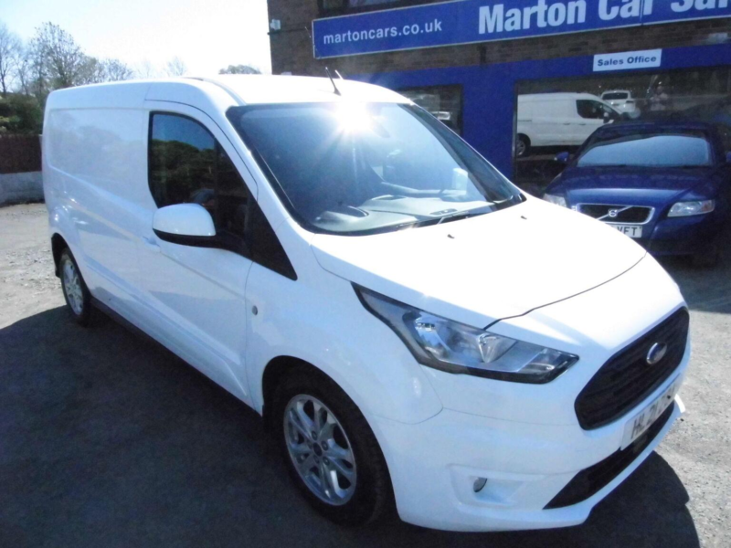 2021 Ford Transit Connect 1.5 240 Ecoblue Limited L2 Euro 6 (s/s) 5dr in White — image 1
