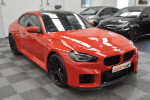 2024 BMW M2 3.0 Biturbo Steptronic Euro 6 (s/s) 2dr in Red — image 3