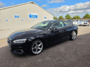 2019 Audi A5 2.0 Tfsi 35 Sport S Tronic Euro 6 (s/s) 2dr in Black — image 3