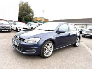 2016 Volkswagen Golf 2.0 Tdi Bluemotion Tech Gt Edition Euro 6 (s/s) 5dr in Blue — image 3