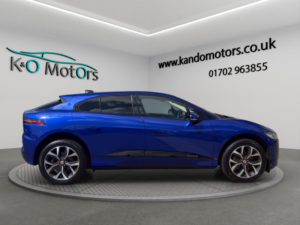 2021 Jaguar I-Pace 400 90kwh Hse Auto 4WD 5dr in Blue — image 3