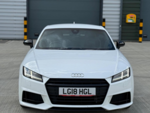 2018 Audi Tt 2.0 Tfsi Black Edition S Tronic Euro 6 (s/s) 3dr in White — image 6