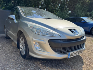 2008 Peugeot 308 1.6 Thp Se 5dr in Grey — image 4