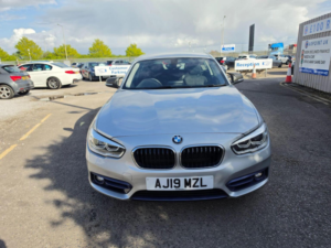 2019 BMW 1 Series 2.0 120i Gpf Sport Auto Euro 6 (s/s) 3dr in Silver — image 2