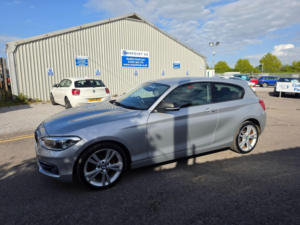 2019 BMW 1 Series 2.0 120i Gpf Sport Auto Euro 6 (s/s) 3dr in Silver — image 3