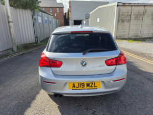 2019 BMW 1 Series 2.0 120i Gpf Sport Auto Euro 6 (s/s) 3dr in Silver — image 5