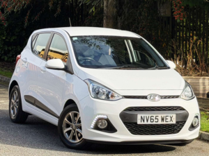 2016 Hyundai I10 1.0 Blue Drive Premium Hatchback 5dr Petrol Manual Euro 6 (s/s) (66 Ps) in White — image 3
