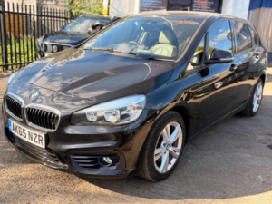 2015 BMW 2 Series Active Tourer 2.0 218d Sport Auto Euro 6 (s/s) 5dr in Black — image 3