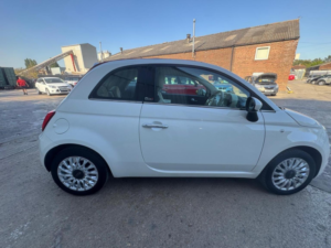 2019 Fiat 500c 1.2 Lounge Euro 6 (s/s) 2dr in White — image 4