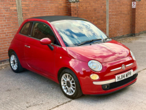 2014 Fiat 500c 0.9 Twinair Lounge Dualogic Euro 6 (s/s) 2dr in Red — image 2