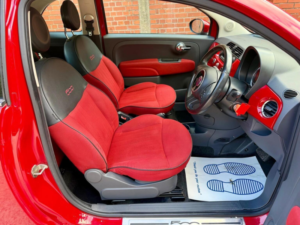 2014 Fiat 500c 0.9 Twinair Lounge Dualogic Euro 6 (s/s) 2dr in Red — image 3