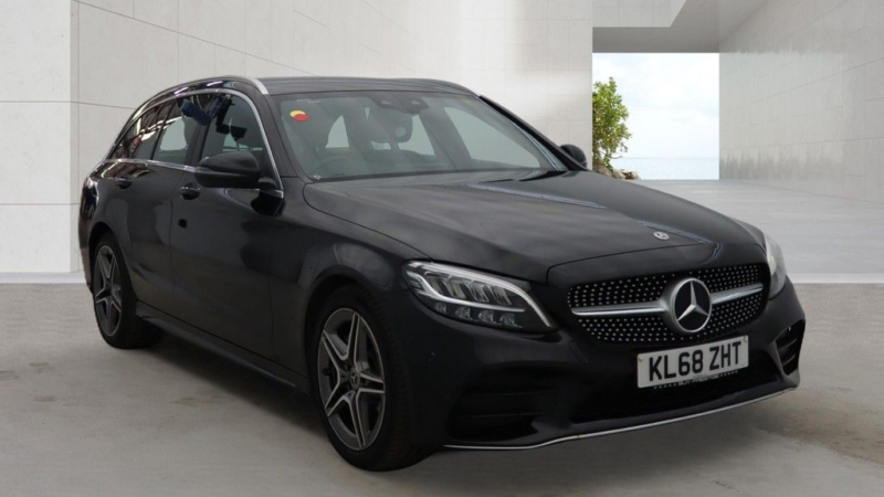 2019 Mercedes-Benz C Class 2.0 C300 Amg Line Estate 5dr Petrol G-Tronic+ Euro 6 (s/s) (258 Ps) in Black — image 1